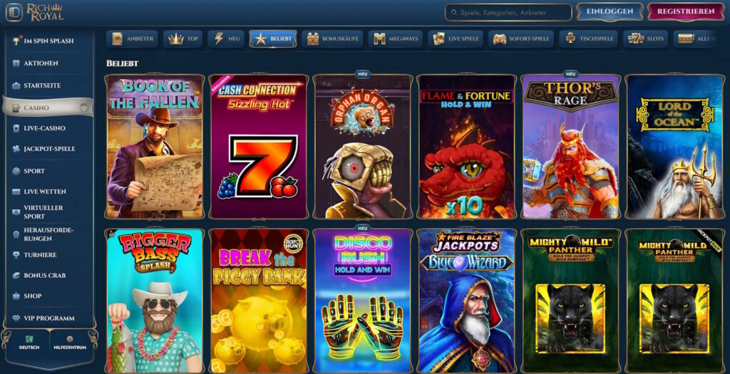 RichRoyal Casino Spielautomaten