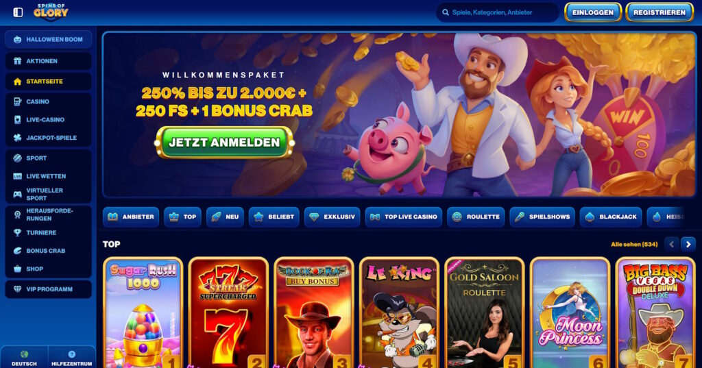 spinsofglory startseite