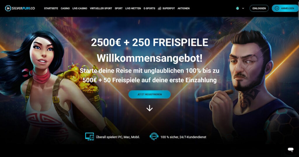 Silverplay Startseite