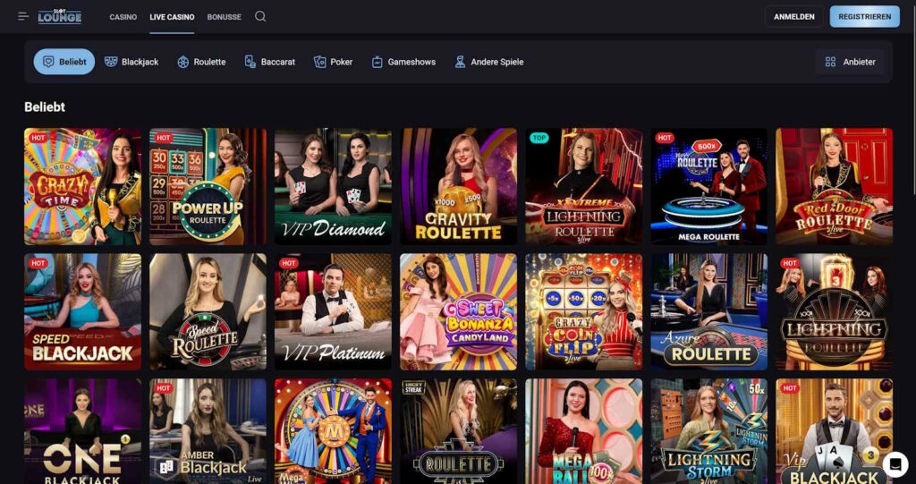 slotlounge live casino