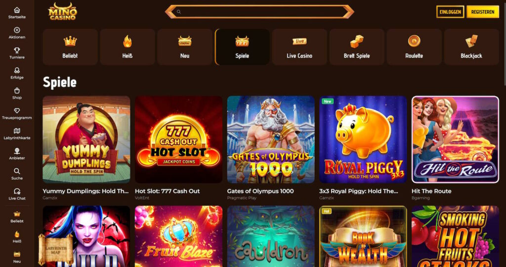 MinoCasino Slots